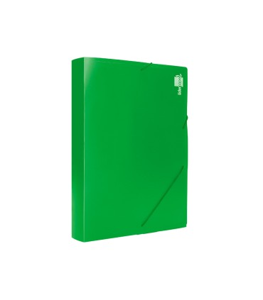 Carpeta liderpapel portadocumentos 36903 polipropileno dina4 verde lomo 50 mm