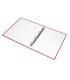 Carpeta de 4 anillas 40mm mixtas liderpapel folio carton forrado paper coat roja