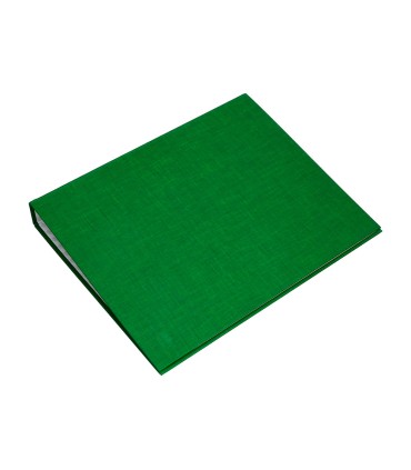 Carpeta de 4 anillas 40mm mixtas liderpapel folio carton forrado paper coat verde