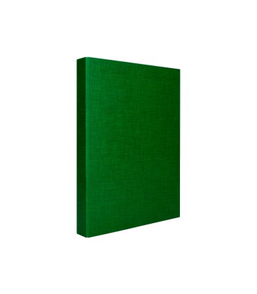 Carpeta de 4 anillas 40mm mixtas liderpapel folio carton forrado paper coat verde