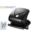 Taladrador q-connect kf01235 negro abertura 2,7 mm capacidad 27 hojas