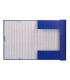 Carpeta proyectos liderpapel folio lomo 90mm carton forrado azul