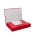 Carpeta proyectos liderpapel folio lomo 90mm carton forrado roja