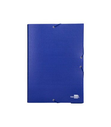 Carpeta proyectos liderpapel folio lomo 70mm carton forradoazul