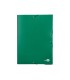 Carpeta proyectos liderpapel folio lomo 70mm carton forradoverde