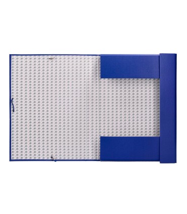 Carpeta proyectos liderpapel folio lomo 50mm carton forradoazul