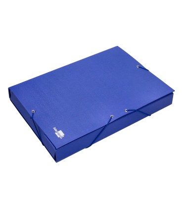 Carpeta proyectos liderpapel folio lomo 50mm carton forradoazul