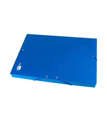 Carpeta proyectos liderpapel folio lomo 30mm carton forradoazul