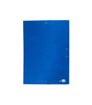 Carpeta proyectos liderpapel folio lomo 30mm carton forradoazul