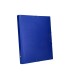 Carpeta clasificadora liderpapel 12 departamentos folio prolongado carton forrado azul