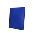 Carpeta clasificadora liderpapel 12 departamentos folio prolongado carton forrado azul