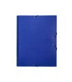 Carpeta clasificadora liderpapel 12 departamentos folio prolongado carton forrado azul