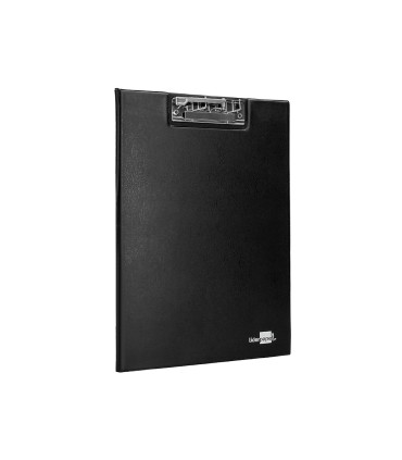 Carpeta liderpapel miniclip superior folio plastico negro