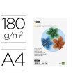 Cartulina liderpapel a4 180g/m2 oro paquete de 100 hojas