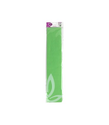 Papel crespon liderpapel 50 cm x 25m 34g m2 verde claro