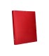 Carpeta clasificadora liderpapel 12 departamentos folio prolongado carton forrado roja