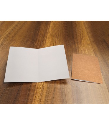 Subcarpeta liderpapel folio kraft interior blanco 240g m2