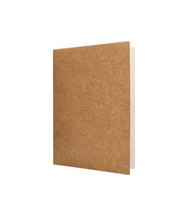 Subcarpeta liderpapel folio kraft interior blanco 240g m2