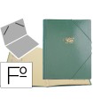 Carpeta clasificador carton compacto saro folio verde -12 departamentos