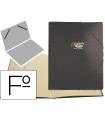 Carpeta clasificador carton compacto saro folio negra -12 departamentos