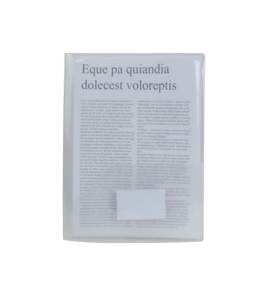 Carpeta liderpapel dossier dos bolsas 35584 polipropilenodin a4 incolora