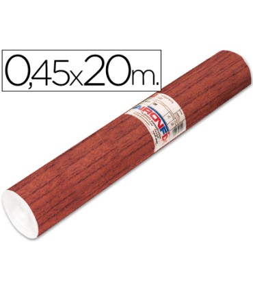 Rollo adhesivo aironfix madera oscuro 67183 rollo de 20 mt