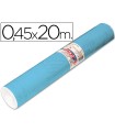 Rollo adhesivo aironfix unicolor azul mate claro 67013rollo de 20 mt