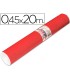 Rollo adhesivo aironfix unicolor rojo mate claro 67151rollo de 20 mt