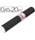 Rollo adhesivo aironfix unicolor negro mate 67004 rollo de 20 mt