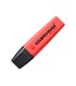 Rotulador stabilo boss fluorescente 70 rojo