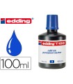 Tinta rotulador edding t-100 azul bote 100 ml