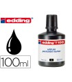 Tinta rotulador edding t-100 negro bote 100 ml