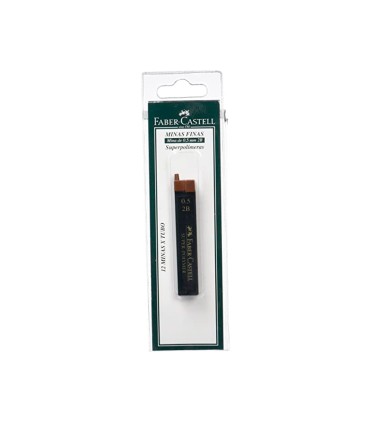 Minas faber grafito 9065 05 mm hb estuche de 12 minas