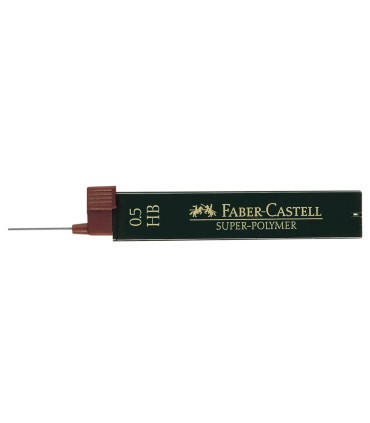 Minas faber grafito 9063 03 mm hb estuche de 12 minas