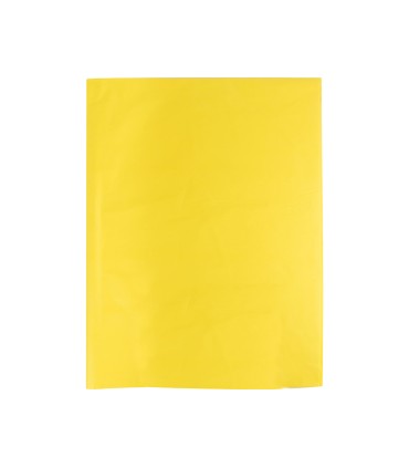 Papel seda liderpapel amarillo 52x76 cm 18 gr paquete de 25 hojas