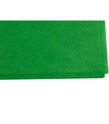 Papel seda liderpapel verde medio 52x76 cm 18 gr paquete de 25 hojas