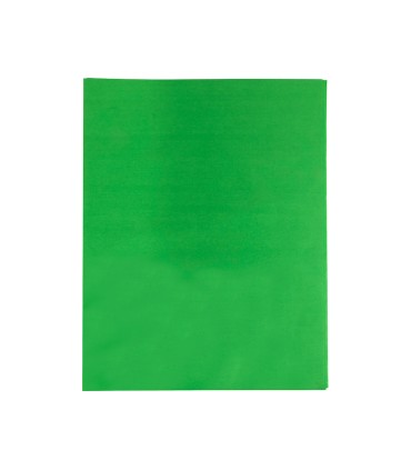 Papel seda liderpapel verde medio 52x76 cm 18 gr paquete de 25 hojas