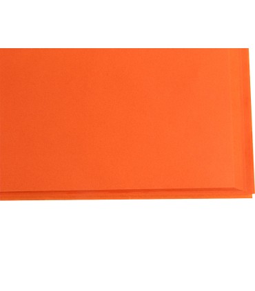 Papel seda liderpapel naranja 52x76 cm 18 gr paquete de 25 hojas