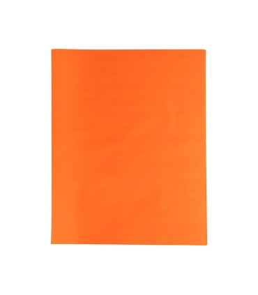 Papel seda liderpapel naranja 52x76 cm 18 gr paquete de 25 hojas