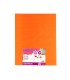 Papel seda liderpapel naranja 52x76 cm 18 gr paquete de 25 hojas