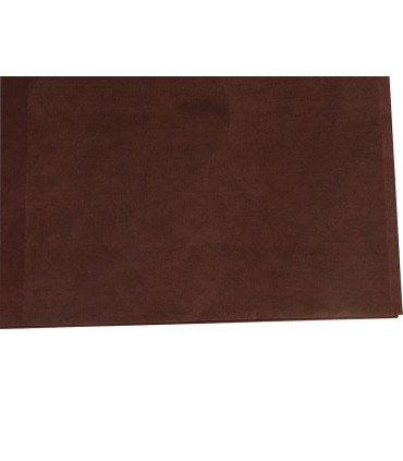 Papel seda liderpapel marron 52x76 cm 18 gr paquete de 25 hojas