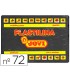 Plastilina jovi 72 negro unidad tamano grande