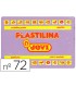 Plastilina jovi 72 lila unidad tamano grande