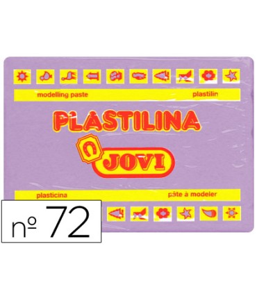 Plastilina jovi 72 lila unidad tamano grande