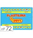 Plastilina jovi 72 azul claro unidad tamano grande