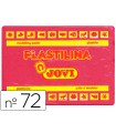 Plastilina jovi 72 rubi unidad tamaño grande