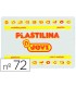 Plastilina jovi 72 blanco unidad tamano grande