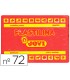 Plastilina jovi 72 rojo unidad tamano grande