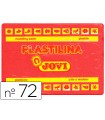 Plastilina jovi 72 rojo unidad tamaño grande