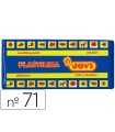 Plastilina jovi 71 azul oscuro unidad tamaño mediano